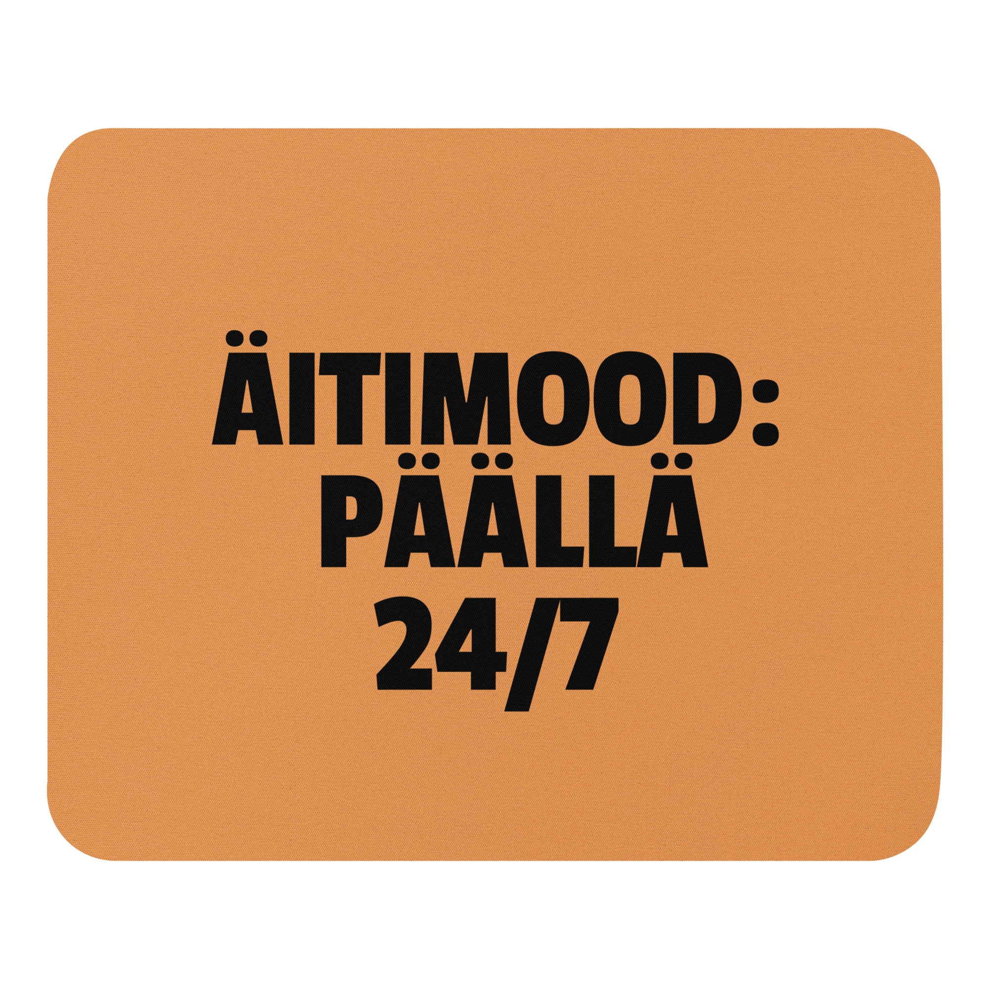 Äitimood: päällä 24/7 | Hiirimatto – Vaalean sininen - Image 3