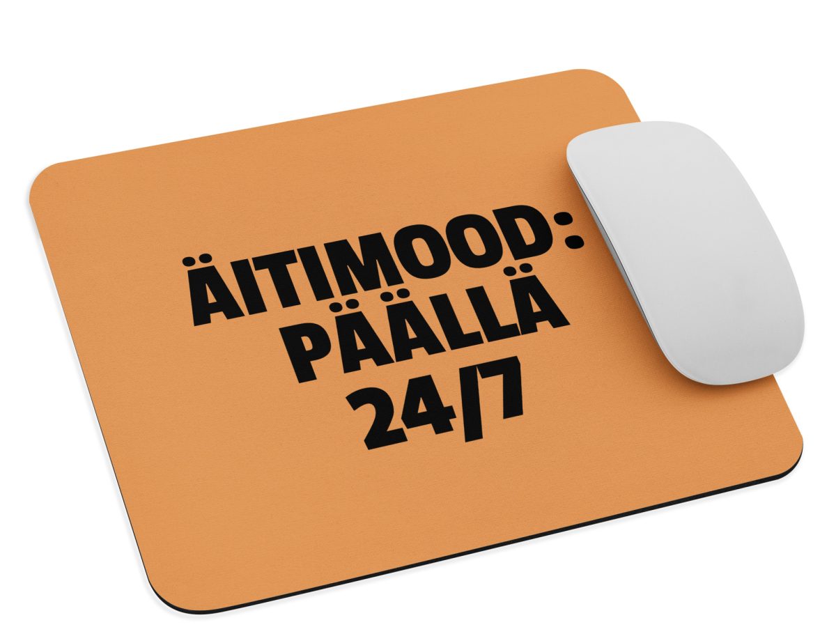 Äitimood: päällä 24/7 | Hiirimatto – Vaalean sininen