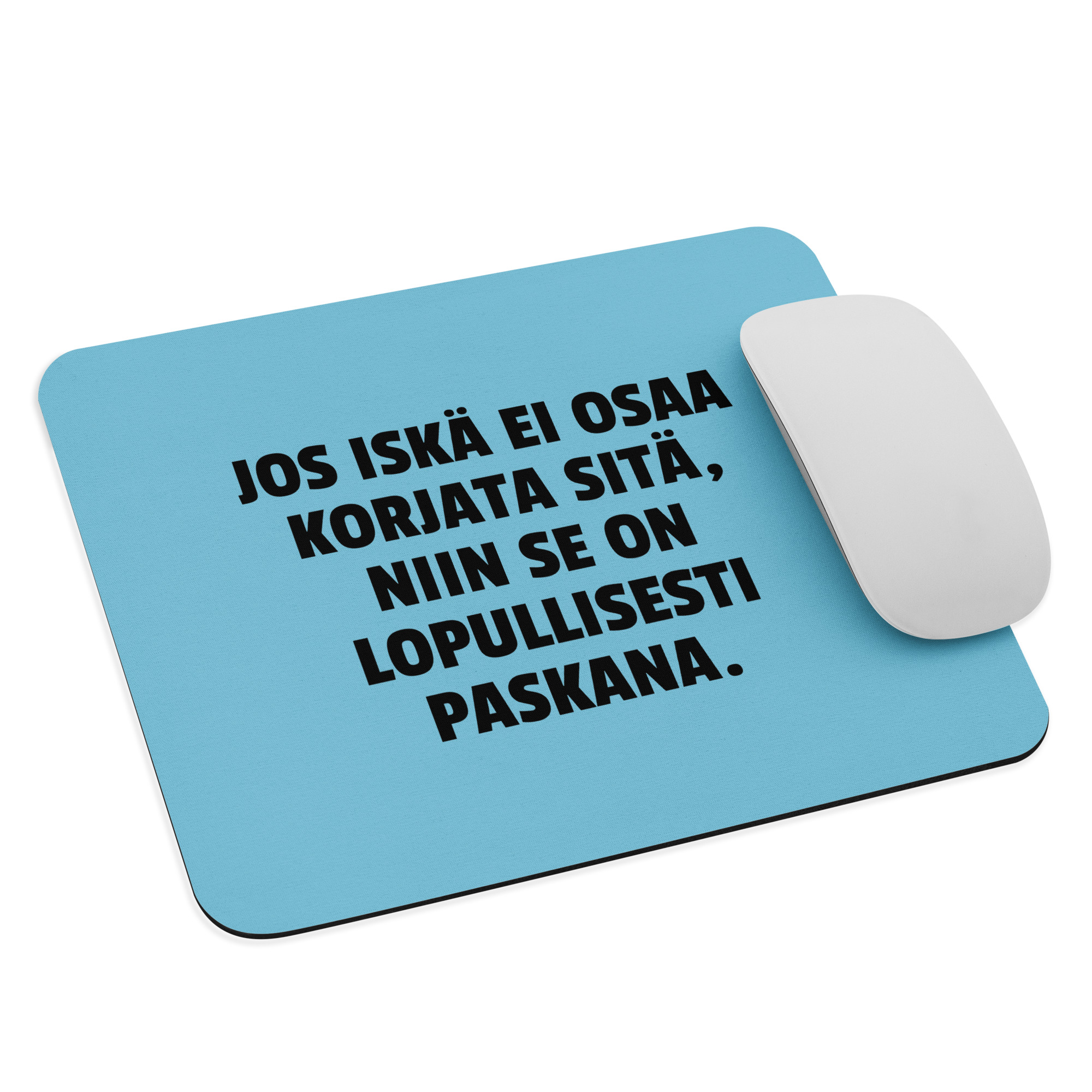 Jos iskä ei osaa korjata sitä, niin se on lopullisesti paskana | Hiirimatto – Sininen