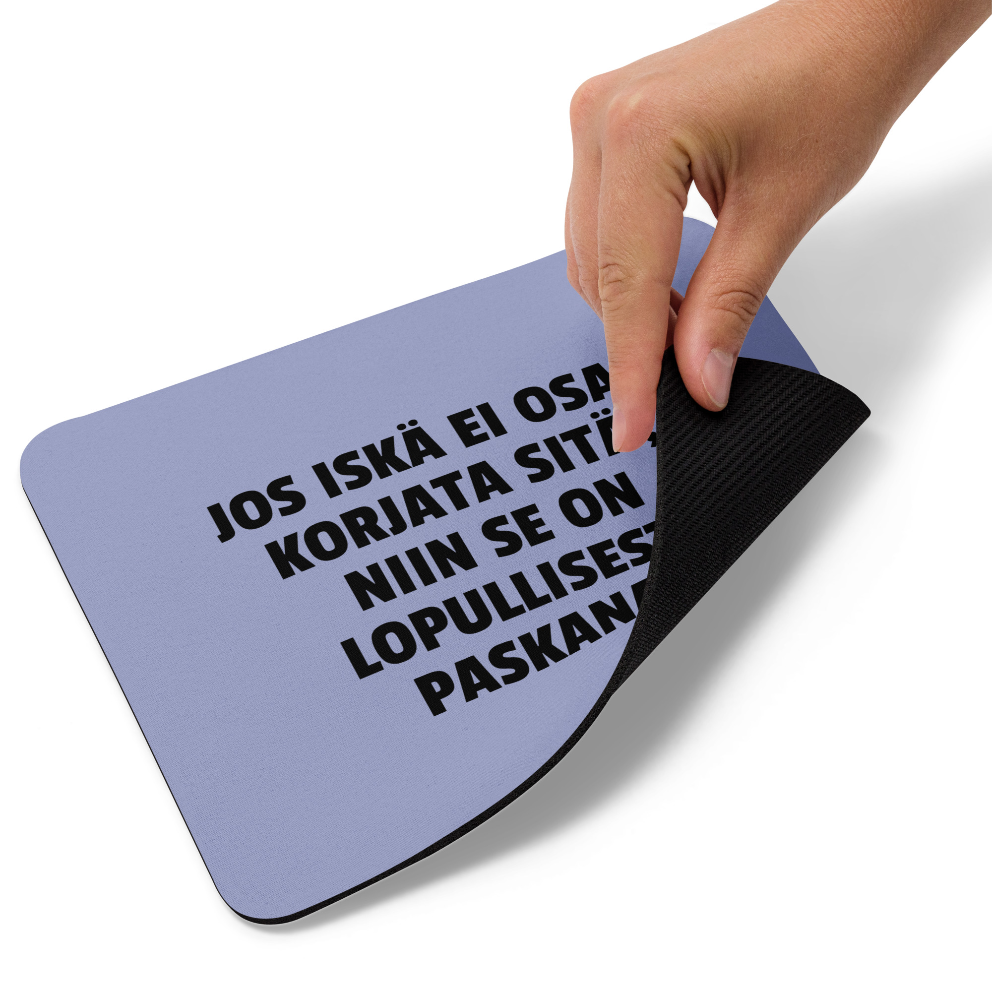 Jos iskä ei osaa korjata sitä, niin se on lopullisesti paskana | Hiirimatto – Violetti - Image 2