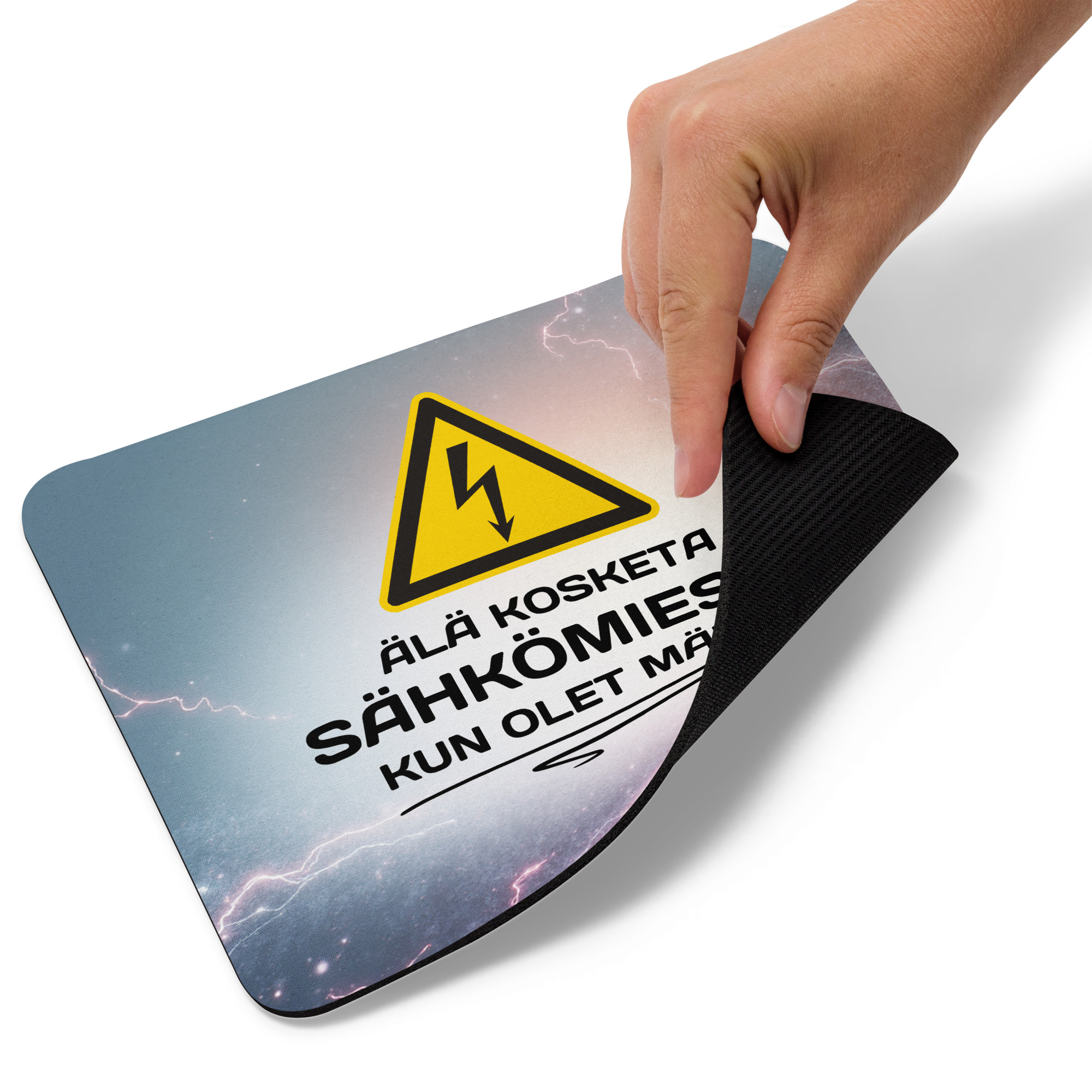 Älä kosketa sähkömiestä kun olet märkä | Hiirimatto - Image 2